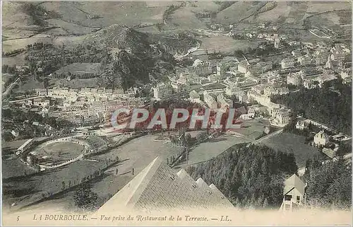 Ansichtskarte AK La Bourboule Vue prise du Restaurant de la Terrasse