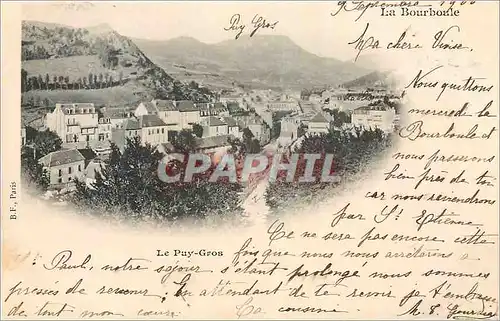 Cartes postales La Bourboule Le Puy Gros (carte 1900)