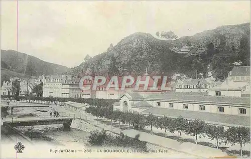 Cartes postales Puy de Dome La Bourboule La Roche des Fees