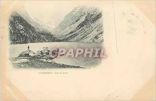Cartes postales Cauterets Lac (carte 1900)