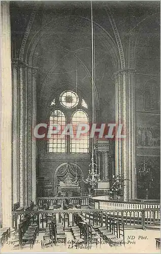 Cartes postales Paris Interieur de l'Eglise Saint Le Transept