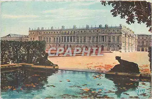 Cartes postales Splendeurs et Charmes de Versailles Le Palais vu du Cabinet du Point du Jour