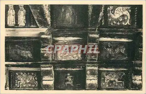 Cartes postales Frejus (Var) Le Cloitre Peintures du plafond