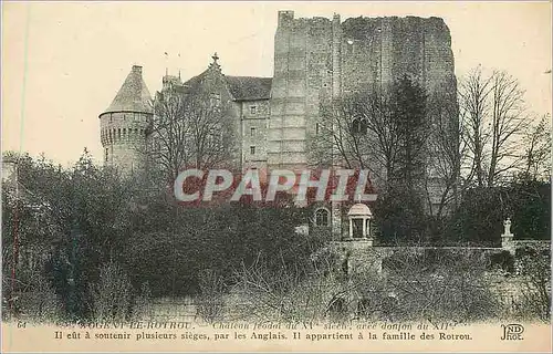 Cartes postales Nogent le Rotrou Chateau feodal du XVe siecle avec donjon du XIIe Il eut a soutenir plusieur sie