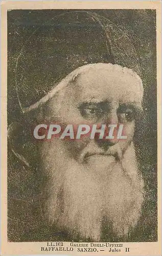 Cartes postales Galerie Degli Uffizzi Raffaello Sanzio Jules II