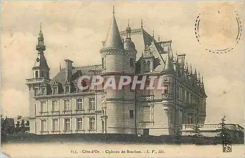 Cartes postales Cote d'Or Chateau de Brochon