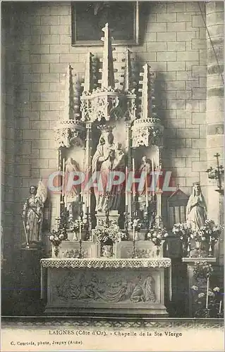 Cartes postales Laignes (Cote d'Or) Chapelle de la Ste Vierge