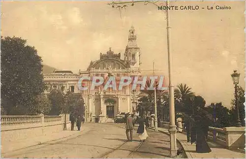 Cartes postales Monte Carlo Le Casino