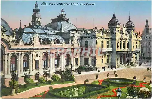 Cartes postales Monte Carlo Le Casino