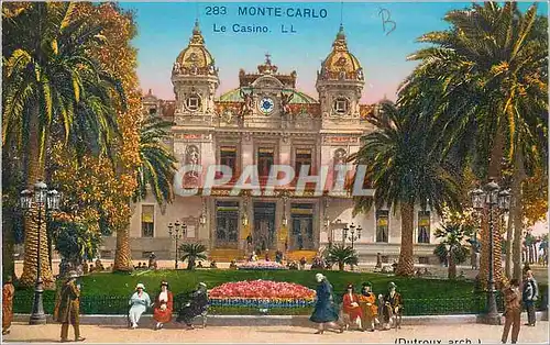 Cartes postales Monte Carlo Le Casino