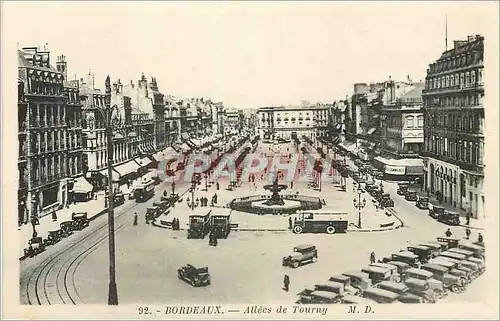 Cartes postales Bordeaux Allees de Tourny