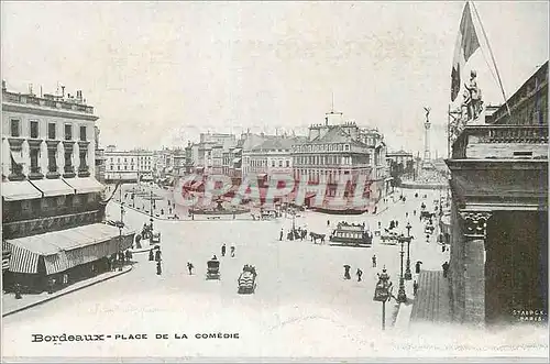 Cartes postales Bordeaux Place de la Comedie