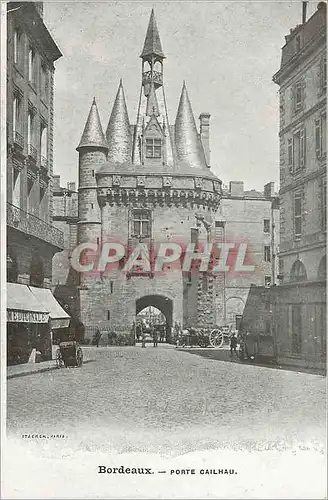 Cartes postales Bordeaux Porte Cailhau