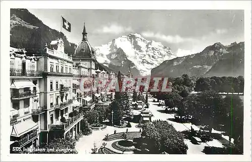 Cartes postales moderne Interlaken und Junglrau