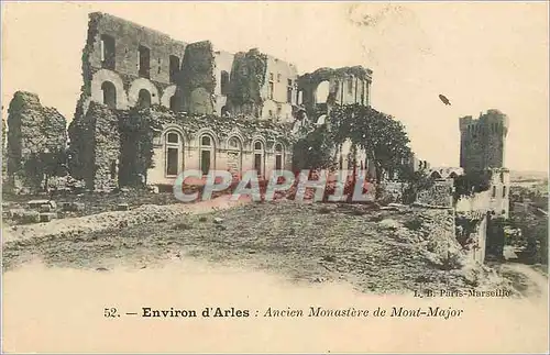 Cartes postales Environs d'Arles Ancien Monastere de Mont Major