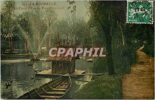 Cartes postales La Rochelle La Piece d'Eau du Parc Charruyer