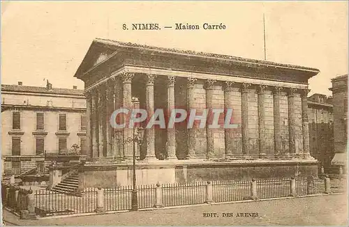 Cartes postales Nimes Maison Carree