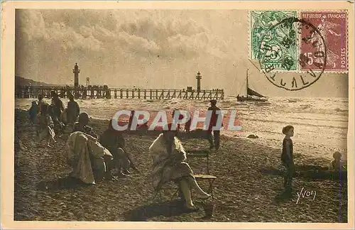 Cartes postales Trouville (Calvados) La Plage la douce France