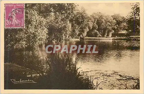 Ansichtskarte AK Compiegne (Oise) Le Port de plaisance du Sport nautique Compiegnois