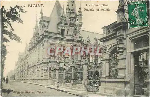Cartes postales Fecamp La Benedictine Facade Principale