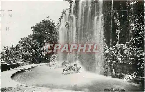 Cartes postales moderne Nice Cascade du Chateau