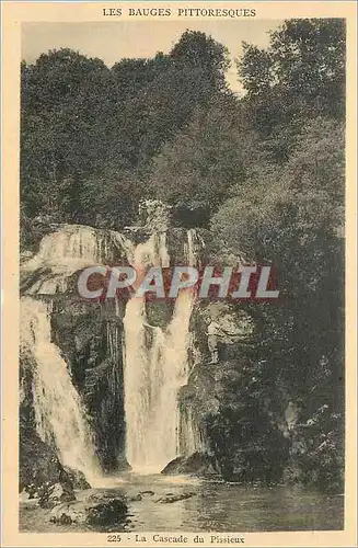 Ansichtskarte AK Les Bauges Pittoresque La Cascade du Pissieux