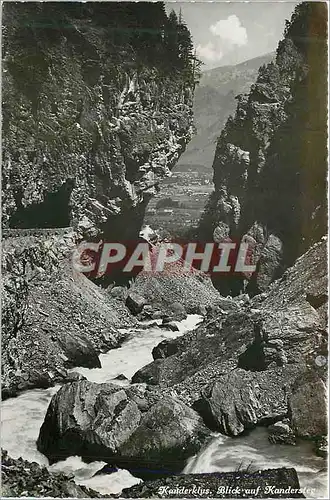 Cartes postales moderne Kanderklus Blick auf Kanderstes