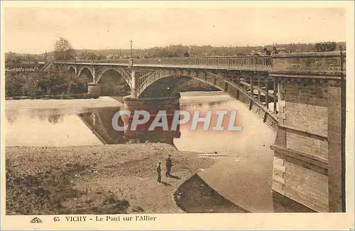 Cartes postales Vichy Le Pont sur l'Allier