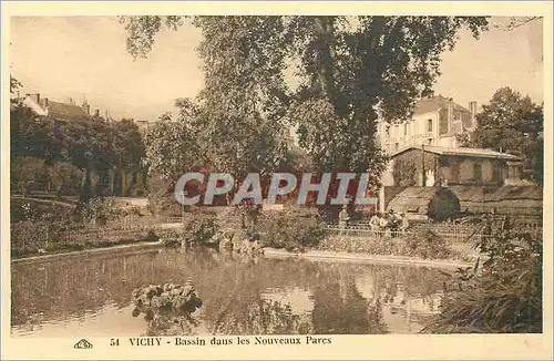 Cartes postales Vichy Bassin dans les Nouveaux Parcs