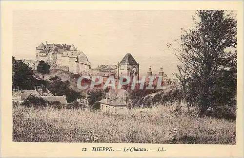 Cartes postales Dieppe Le Chateau