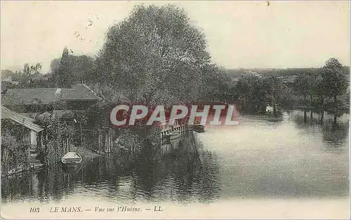 Cartes postales Le Mans Vue sur l'Huisne