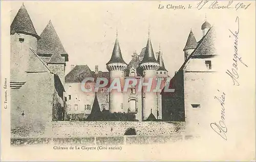 Cartes postales Chateau de la Clayette (Cote ancien) (carte 1900)