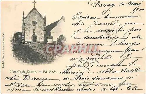 Cartes postales Chapelle de Romay FA et Cie (carte 1900)