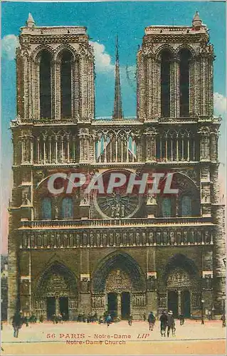 Cartes postales Paris Notre Dame