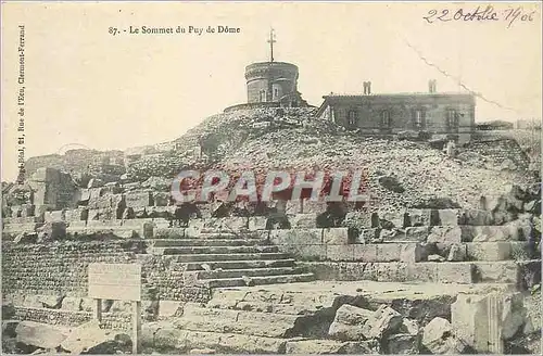 Cartes postales Le Sommet de Puy de Dome