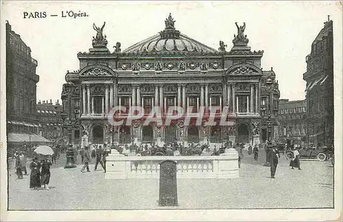 Cartes postales Paris L'Opera