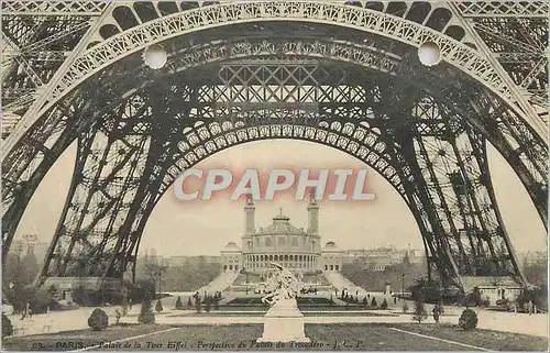 Cartes postales Paris Palais de la Tour Eiffel