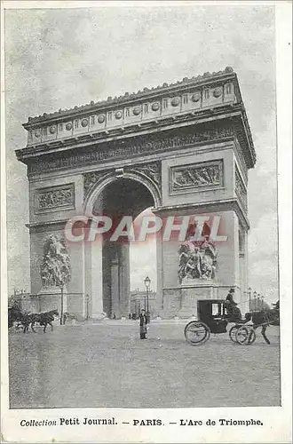 Cartes postales Paris L'Arc de Triomphe