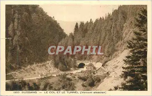 Cartes postales Bussang Le Col et le Tunnel (Versant Alsacien)