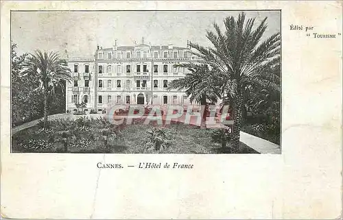 Cartes postales Cannes L'Hotel de France