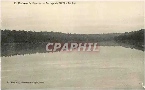 Ansichtskarte AK Environs de Semur Barrage de Pont Le Lac