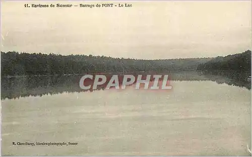 Cartes postales Environs de Semur Barrage de Pont Le Lac