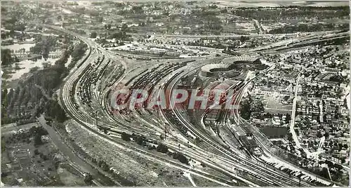 Cartes postales moderne La Gare de Triage de Longueau (Somme) Commerce et Transports Train