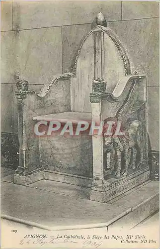 Cartes postales Avignon La Cathedrale Le Siege des Papes XIe Siecle