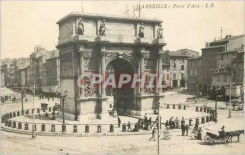Cartes postales Marseille Porte d'Aix