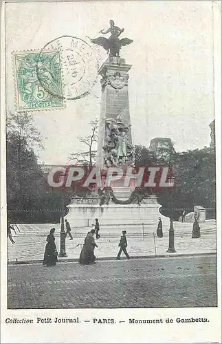 Cartes postales Paris Monument de Gambetta