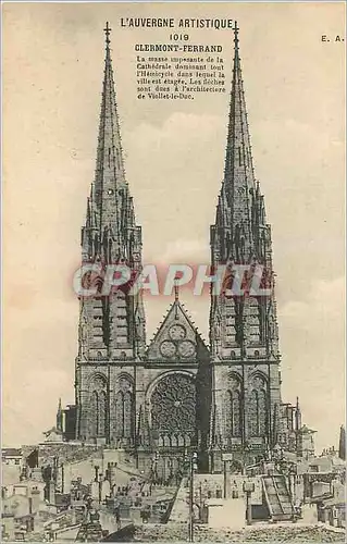 Cartes postales Clermont Ferrand L'Auvergne Artistique