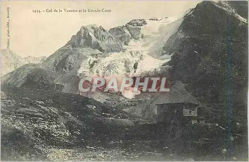 Ansichtskarte AK Col de la Vanoise et la Grande Casse