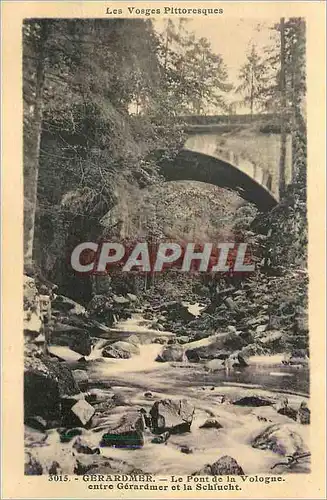 Cartes postales Gerardmer Les Vosges Pittoresques Le Pont de la Vologne