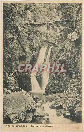 Cartes postales Pres de Chamonix Gorges de la Diosaz
